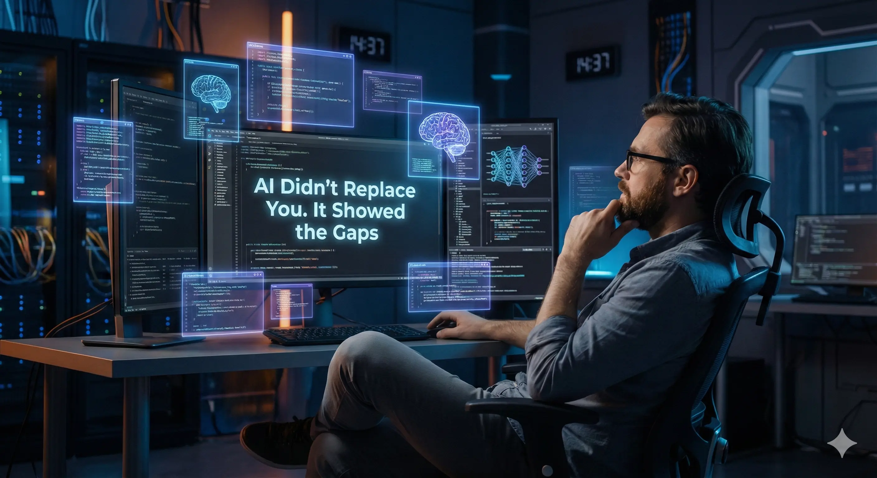 AI Didn’t Replace You. It Showed the Gaps